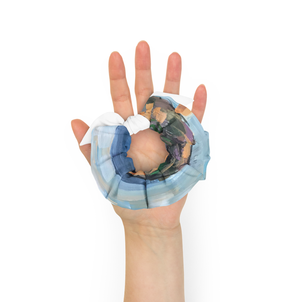 "Sea" Scrunchie - Mist